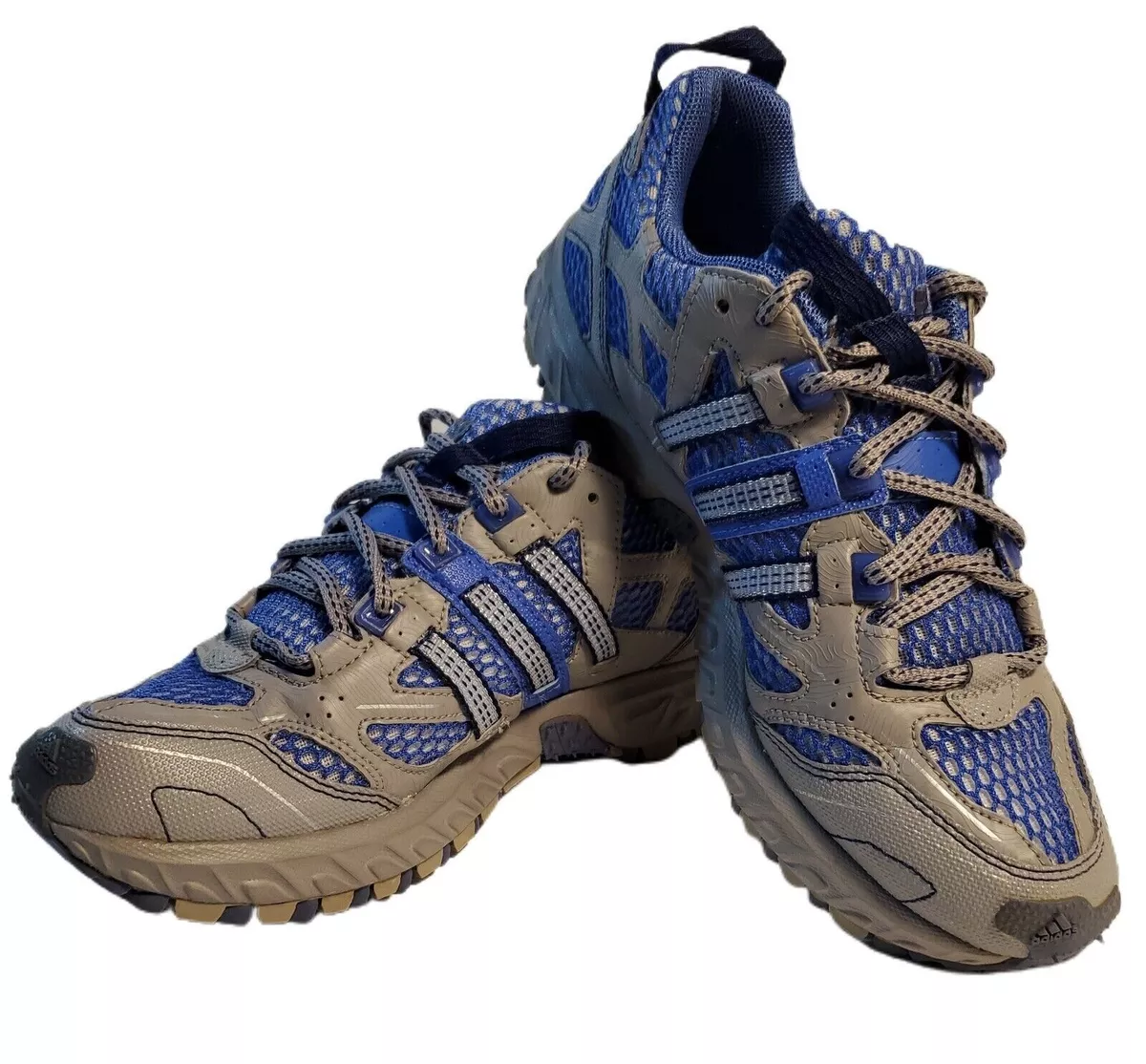 Adidas KANADIA TR Womens Size: 7.5 Gray / Blue Hiking Trail Running Shoes |