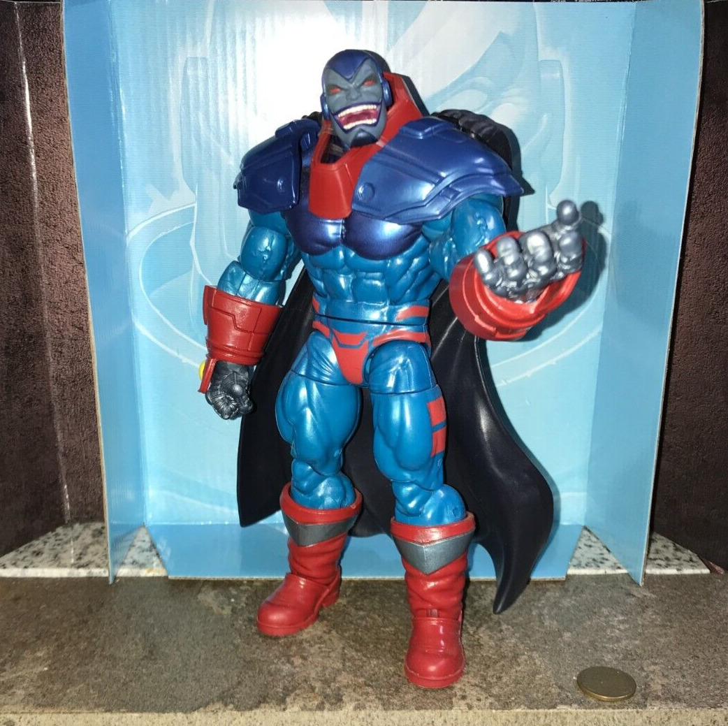 Marvel Legends Apocalypse heads AoA frown smiling face open hand and fist X-Men