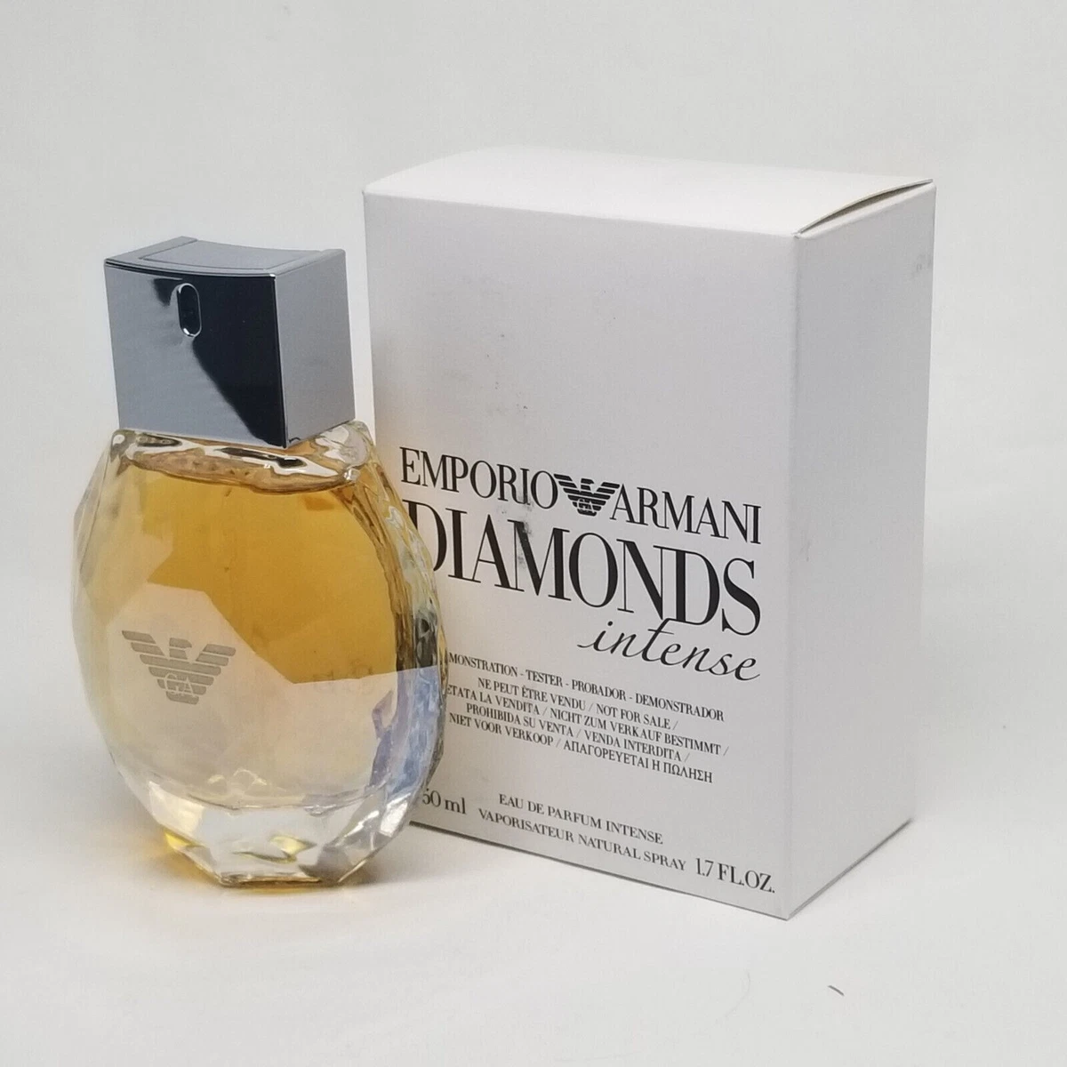 Emporio Armani Diamonds Intense Eau de Parfum Spray 1.7 oz 50 ml Tester Box  | eBay