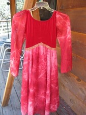 Womens Costume Gallery Lyrical Ballet Dance Wear Renaissance Cosplay Sz M USA