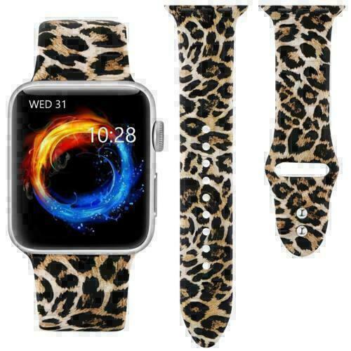 Leopard Print iWatch Watch Band Wrist Strap For Apple Watch Series 8 41mm  45mm | eBay