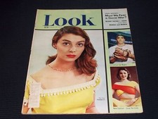 1952 JULY 29 LOOK MAGAZINE - PIER ANGELI FRONT COVER - E 20420 1952 JULY 29 LOOK MAGAZINE - PIER ANGELI FRONT COVER - E 20420