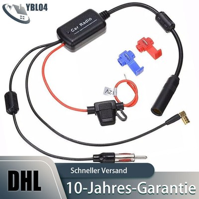 DAB Antenne Splitter SMB Adapter DIN Adapter für AM/FM-Autoantenne Auto Radio