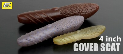 deps COVER SCAT 4 inch 0.91 oz Anti-cover Bait Worm Choose Color For Bass