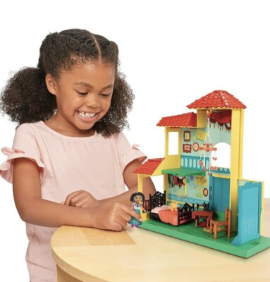 Disney Encanto Dollhouse Playset Toy Mirabel Doll & 6 Room Accessories House New