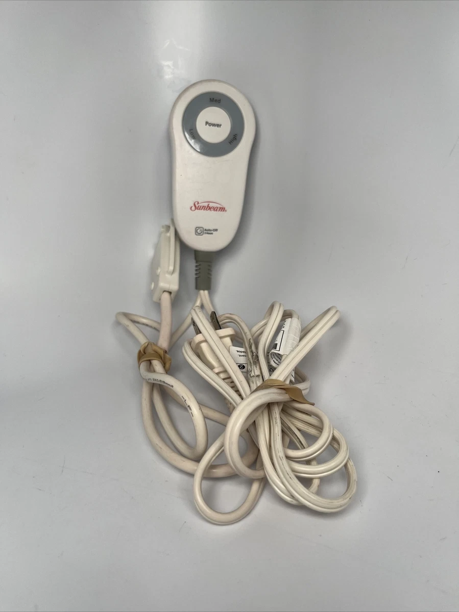 Sunbeam Style M85BP Electric Blanket Control 180W 3 Prong | eBay
