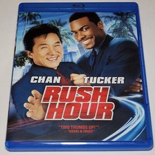 Rush Hour Blu-ray, 1998 Jackie Chan Chris Tucker Free 1-Day Shipping
