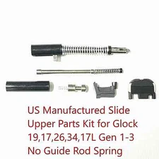 Slide Parts Kit For GLOCK 26 G26 Upper Part UPK NO Recoil Gen 1-3 USA OEM SPEC+