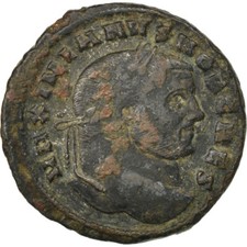 #43975 M&uuml;nze, Galerius, Follis, Carthage, SS, Bronze, RIC:28b