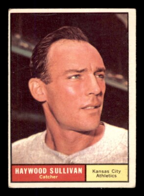 1961 Topps Baseball #212 Haywood Sullivan VG *e1