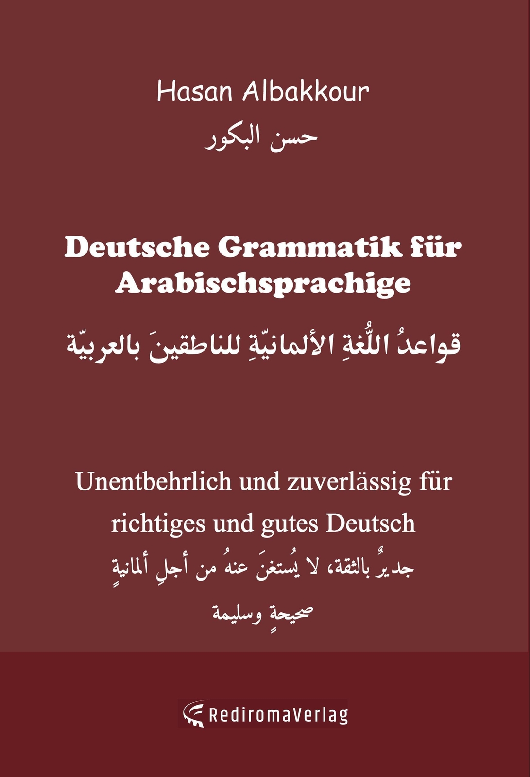Deutsche Grammatik Für Arabischsprachige | Hasan Albakkour |