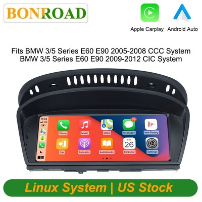 8.8'' Car Carplay Android Auto Radio For BMW 3/5 Series E60 E90 CCC CIC System