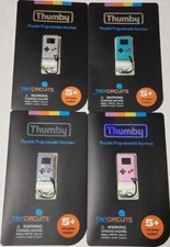 Thumby Tiny Playable Keychain Video Game System Console Kickstarter Circuits