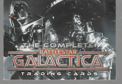 The Complete Battlestar Galactica Trading Cards Set No.1-72 / 2004