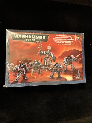 Games Workshop Warhammer 40K Grey Knight Terminators SEALED Box Set