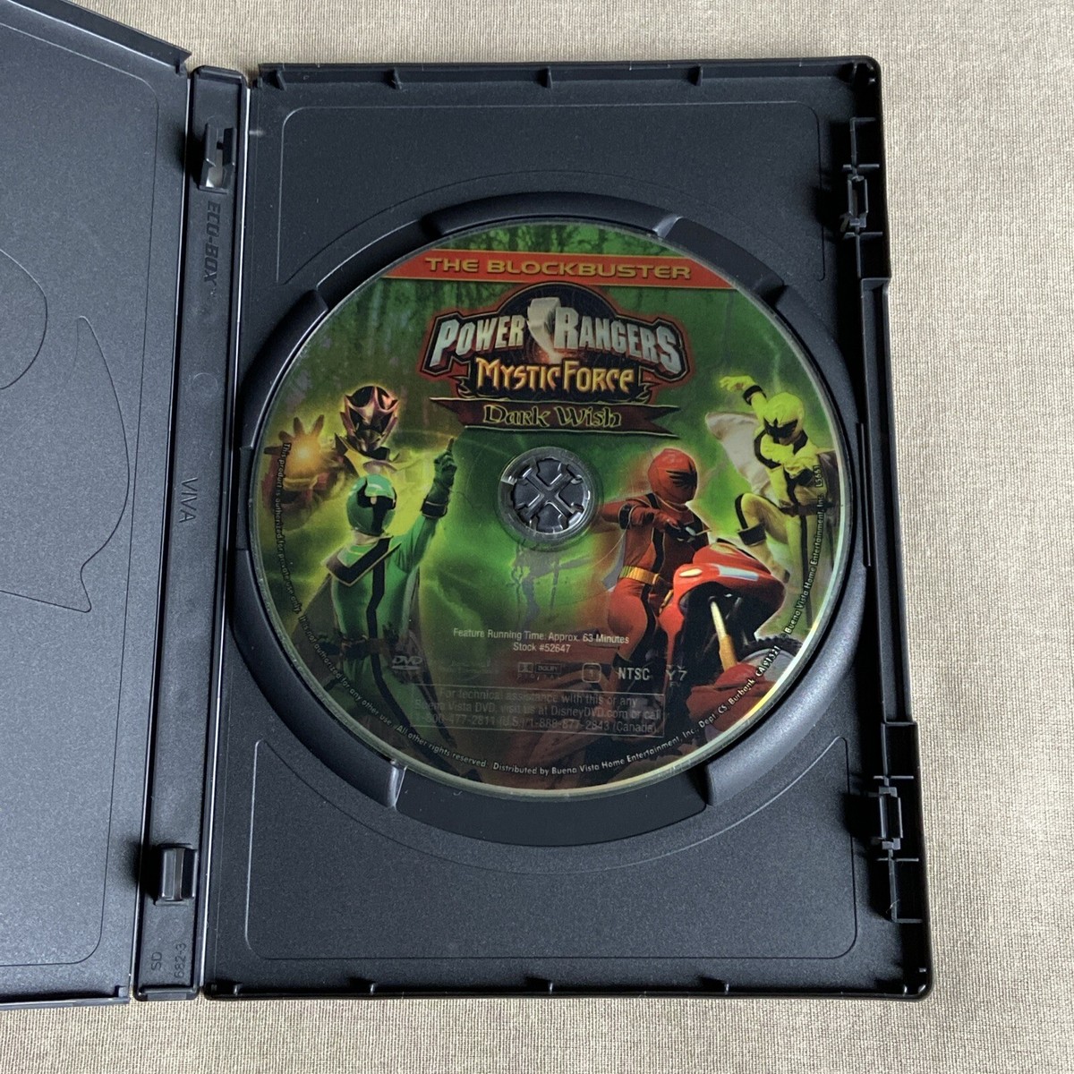 Power Rangers: Mystic Force: Dark Wish Saga Movie (DVD 2006
