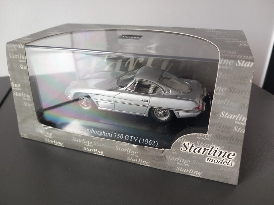 Lamborguini 350 GTV 1962 Lights Grey Met - Starline Models 1:43 - Photo 1/4