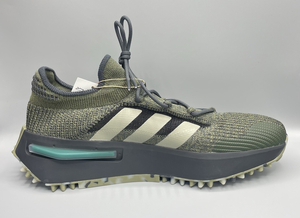 Adidas NMD S1 Low Focus Olive Carbon Shoes Men\'s Size 7.5 Green Sneaker Logo Gym Adidas NMD S1 Focus 5 (38) | Mercari main image 4