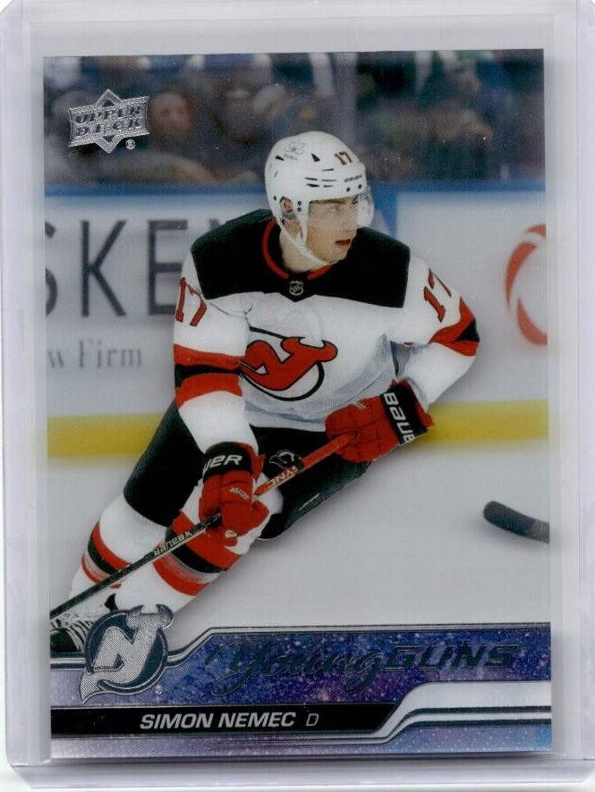 2023-24 Upper Deck Extended Series Hockey Simon Nemec #727 Young Guns Clear Cut