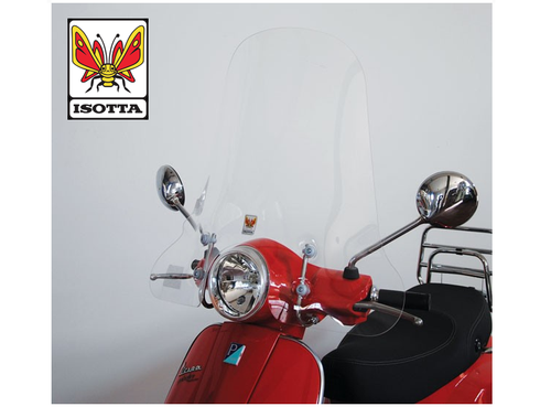 Parabrezza Paravento Per Aprilia Scarabeo 100 2T/4T (1994-2013) - Modello Isotta Con Omologazione E10 + A143 - Foto 5
