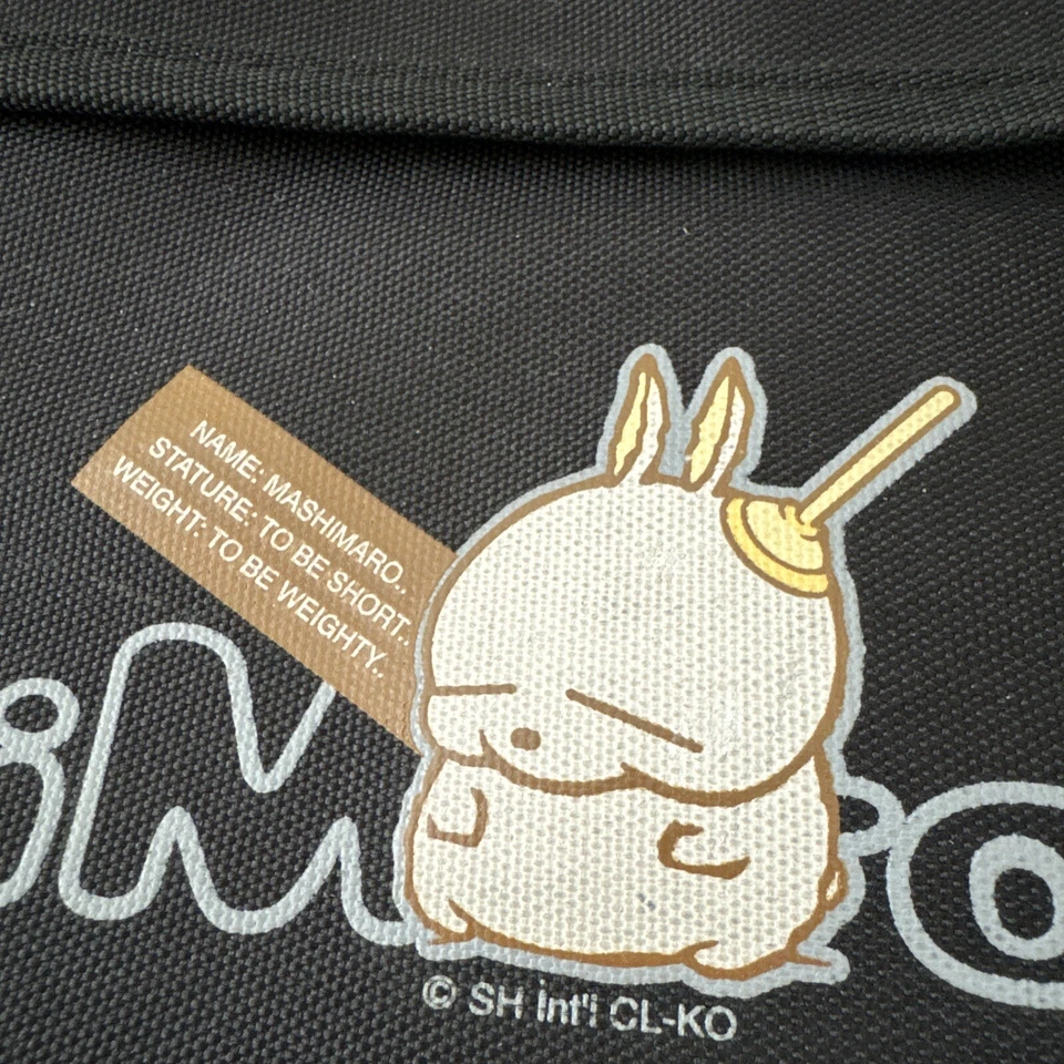 Bolso Mensajero Bandolera de Viaje MashiMaro Anime Mashi Maro 2001 Corea RARO Foto 2 de 4