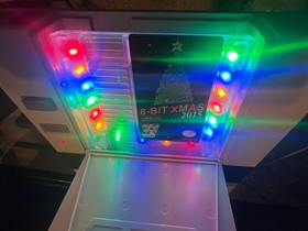 8-Bit XMAS 2015 with card by RetroUSB for the Nintendo NES. Used, working
