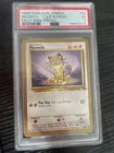 Mathew Sussman 1999 Pokemon Jungle Gold Border Meowth #56 PSA 5