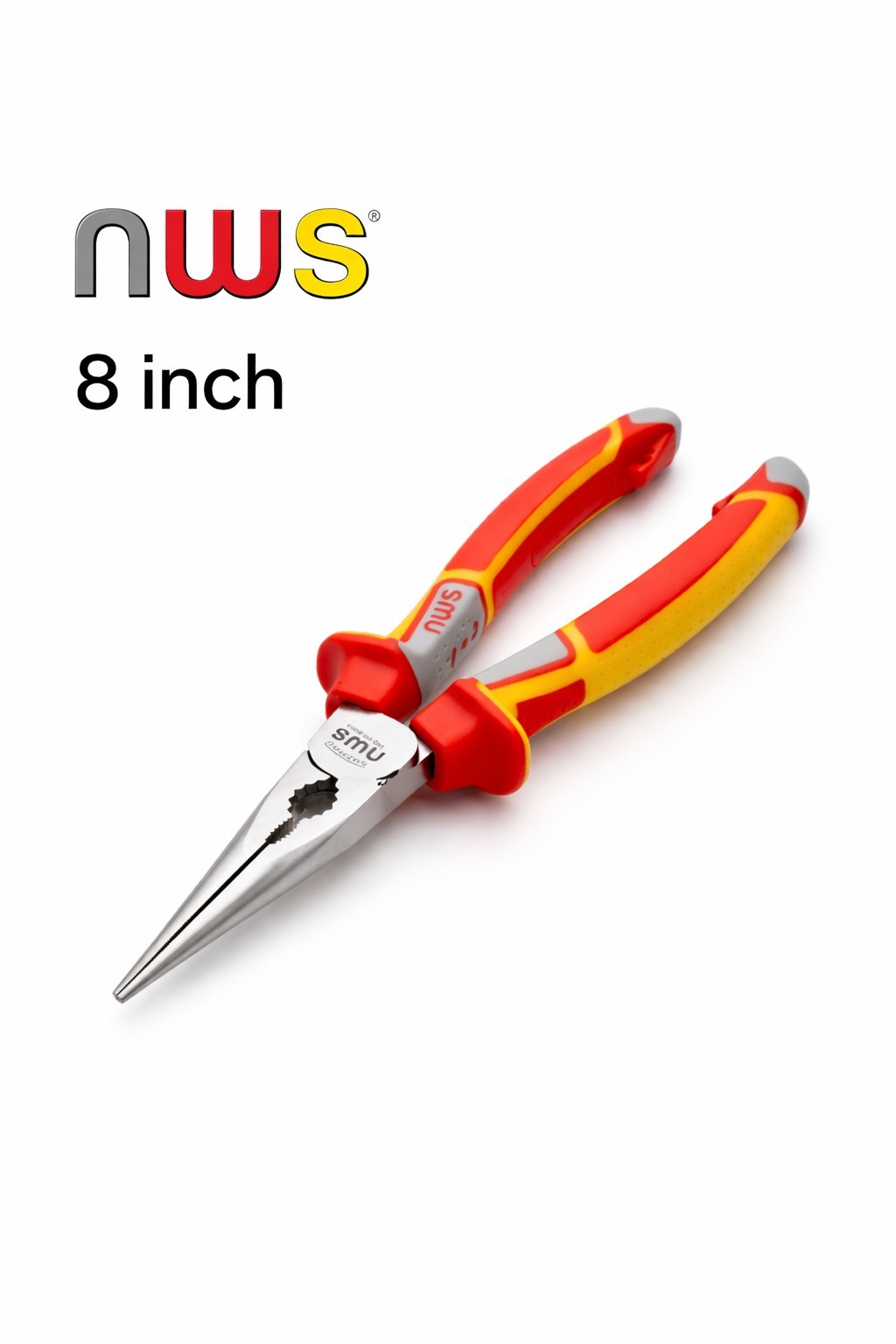 NWS VDE Sidecutter, Combination Plier and Long Nose Plier Set of 3 Piece 4