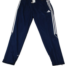 Adidas Tiro 23 League Pants Mens Extra Large Navy Blue Soccer Track Zip Tapered