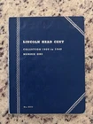 Lincoln Head Cent Collection 1909-1940, Number One Book #9004 52 Coins Included.
