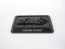 GI Joe Shipwreck Figure Stand Boxed Set Accessory Part 2009