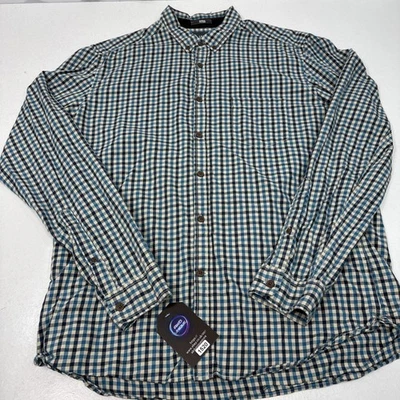 H&M Men's Check Shirt Multicoloured 100% Cotton Size Large 44” Chest - Image 1 of 4