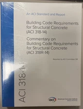 ACI 318-14 Building Code Requirements for Structural Concrete - PLEASE READ
