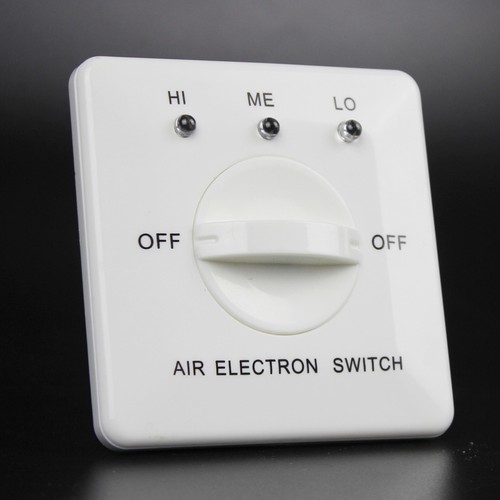 Fan Coil Switch Air Conditioning Temperature Control Speed Panel Controller - Afbeelding 3 van 11