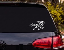Tribal Flame Horse Galloping Silhouette Vinyl Decal Sticker Car Window Laptop Tribal Flame Horse Galloping Silhouette Vinyl Decal Sticker Car Window Laptop