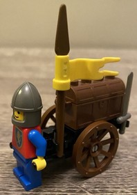 Lego Castle Crusaders Treasure Cart 1463 100% Complete W Instructions Vintage 