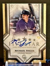 2023 Topps Five Star RC Auto Michael Toglia #FSA-MTO Colorado Rockies