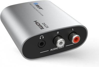 HDMI eARC & ARC Audio Extractor Converter   HDMI ARC to RCA L/R Converter wit...