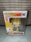 Funko POP! Dragon Ball Z Super Saiyan 3 Goku #492 Glow Gamestop W/Protector
