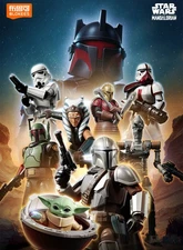 Blokees STAR WARS Galaxy 01 THE MANDALORIAN Poseable Model Kit Assembly Figure