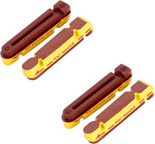 Carbon Rim Brake Pads, Cork and Carbon Compound, Compatible with Shimano