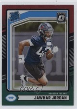 2024 Donruss Rated Rookie Optic Preview Red & Green Prizm Jawhar Jordan 0nr3