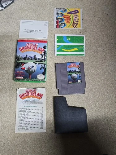Golf Grand Slam (Nintendo Entertainment System, 1991) CIB