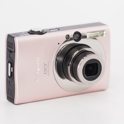 美品　Canon IXY DIGITAL 20 IS ピンク Canon IXY DIGITAL 20 IS Pink 20.2MP Compact Digital Camera Used