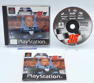 F1 Formel 1 98 - Sony Playstation 1 - PS1 - CiB - PAL - Guter Zustand - Händler