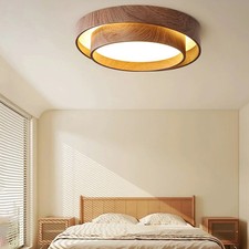 Modern LED Ceiling Light Ceiling Light Fixture 3 Color Changeable Iron PC With