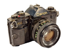 Vintage CANON A-1 Camera with FD 50mm 1:1.8 l...