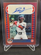 DEXTER MCCLEON JR 2025 Panini USA Stars & Stripes Red Foil Auto #/99 Autograph