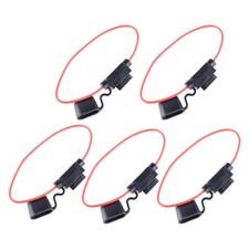 5pcs 12V 30A Auto Car Truck In-Line Mini Blade Fuse Holder Socket Waterproof
