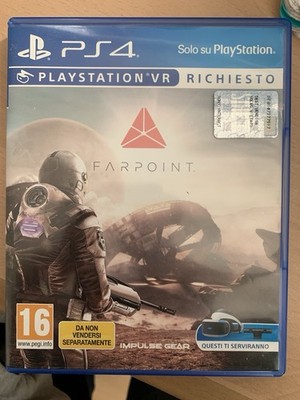 Farpoint PS4 VR Sony Playstation 4 PS4 CIB Complete OVP Komplett PAL